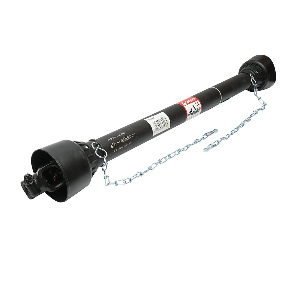 Cardan 1200 mm T2 L2 cruce 23.8x61.3 (teava triunghiulara 34/40 si 40/48) 3/8 Z=6